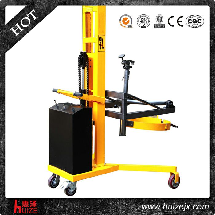 半電動油桶車（直角腿，夾鐵桶翻轉(zhuǎn)）2